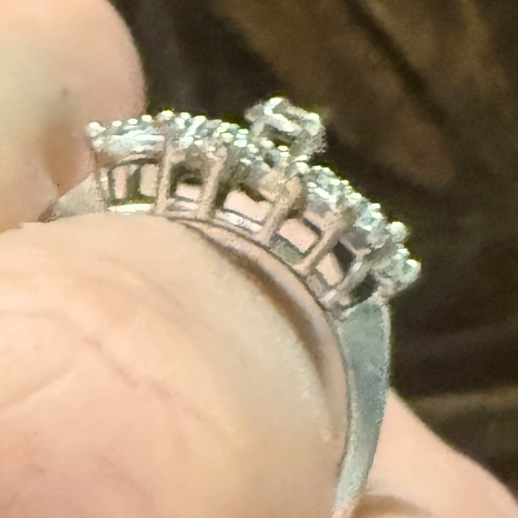 ✨Vintage 14K White Gold Starburst Ring (MC1) SZ7 ✨ - Picture 6 of 16